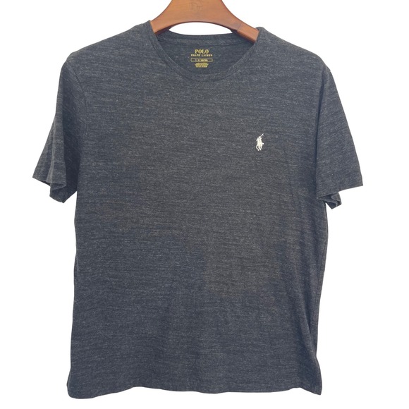 Polo Ralph Lauren Other - Polo Ralph Lauren Men's Dark‎ Gray Heathered Crew Neck Short Sleeve T-Shirt L